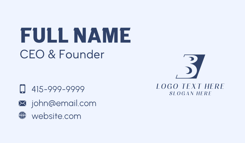 Modern Creative Box Business Card