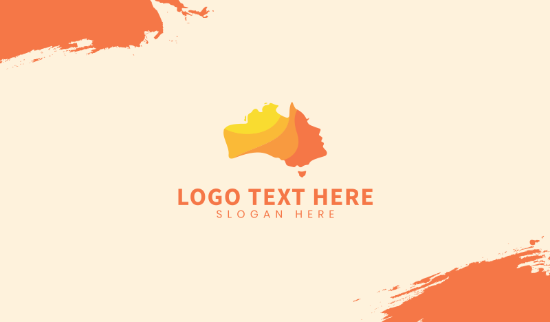 Australian Beauty Face Business Card