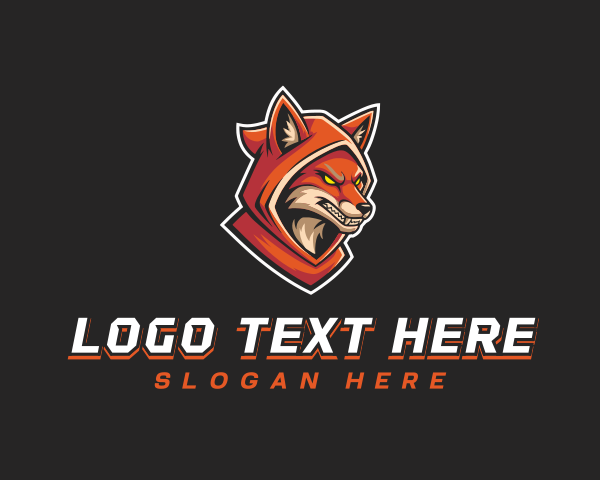 Gamer Fox Hoodie Team